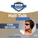 Austin NextGen Academy’s Hall Talk Student Interviews with Finn McCain