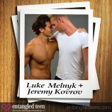 Swoon Sunday with Luke Melnyk & Jeremy Kovrov from The Uncrossing by Melissa Eastlake!