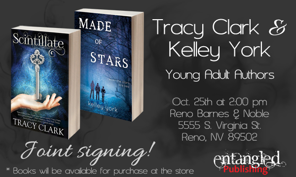 Joint signing between Kelley York and Tracy Clark